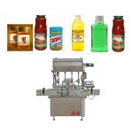 Mesin Pengisian Ketchup Empat Nozel, Mesin Pengemasan Saus Untuk Botol Kaca