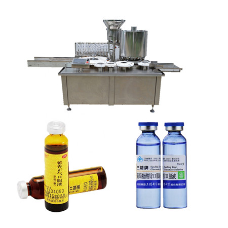 Manual 5ml hingga 50ml Liquid Filler Food Grade Mesin Pengisian Cairan Kecil