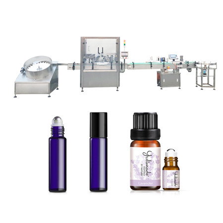 bengkel kecil rotary liquid / parfum / wewangian / attar mesin pengisian botol kecil dengan sertifikat CE
