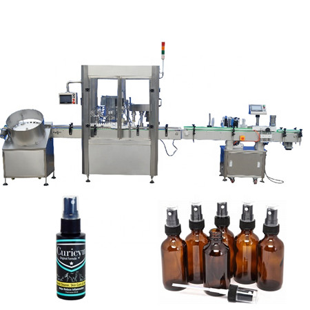 10-50ml Pneumatic Small Scale Bottle Filling Machine Untuk Minyak Cair