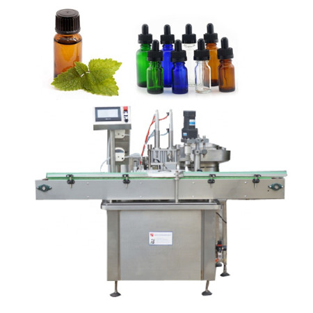 10-50ml Pneumatic Small Scale Bottle Filling Machine Untuk Minyak Cair