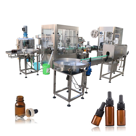 Otomatis Rotary Type Liquid/Cream/Lotion/Cosmetic Filling capping machine
