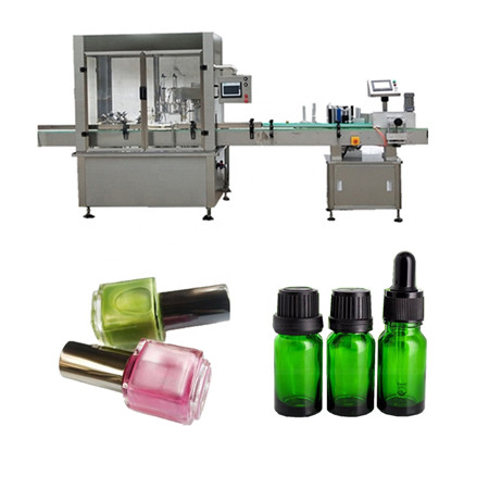 Rotary Automatic Cream Lotion Liquid Cosmetic Filling Machine Mengisi Lini Produksi Pengepakan