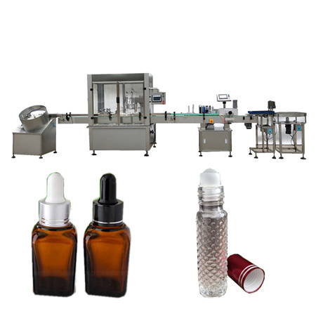 Parfum otomatis kecil mesin pengisian botol kaca minyak esensial kosmetik