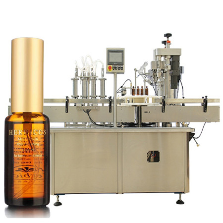 R180 Akurasi Tinggi Pompa Peristaltik Skala Kecil Injeksi Vial Liquid Filling Machine untuk parfum 850ml / min