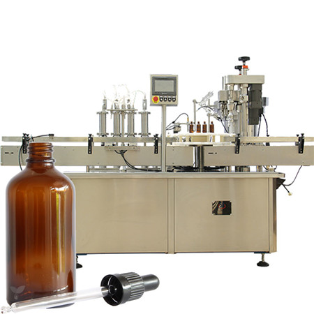 Mesin pengisian minyak botol otomatis dengan mesin pengisian botol 15ml, mesin pengisian botol dan mesin capping10ml mesin pengisian minyak